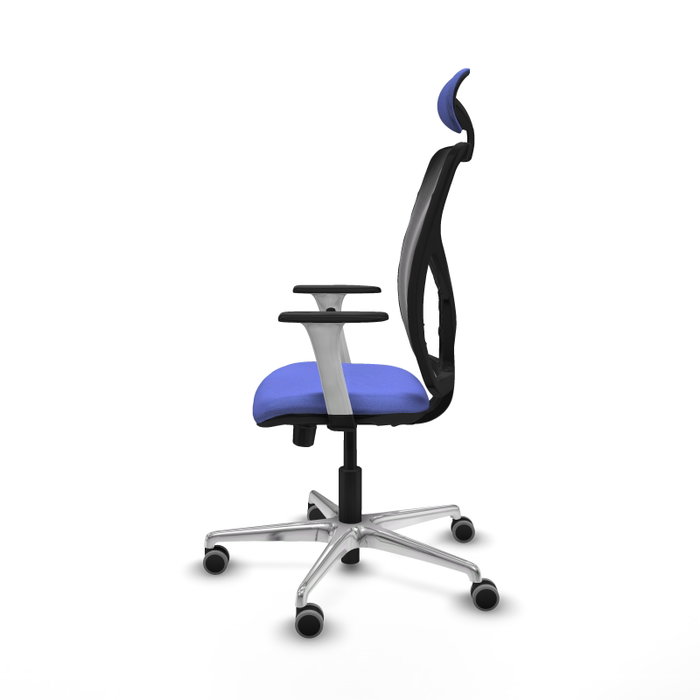 PIQUERAS Y CRESPO Silla de oficina Motilla Azul claro y Negro PIQUERAS Y CRESPO Silla de oficina Motilla Azul claro y Negro
