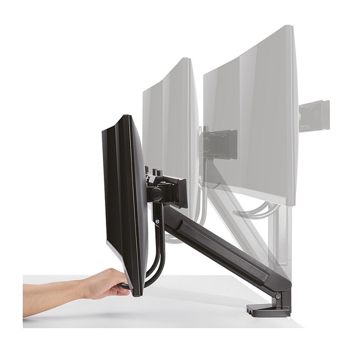 LogiLink Soporte Doble para Monitores de 17-27 Pulgadas