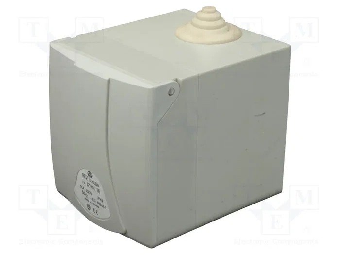 SEZ DK Conector de alimentación AC trifásico 32A 400V 5 pines SEZ DK Conector de alimentación AC trifásico 32A 400V 5 pines