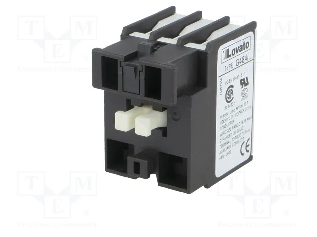 LOVATO ELECTRIC Contactores auxiliares BF agarres de tornillo de frente