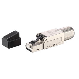 EQUIP 121172 Conector RJ45 Cat8.1 Blindado y sin Herramientas, Set de 5 Unidades