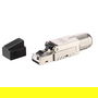 EQUIP 121172 Conector RJ45 Cat8.1 Blindado y sin Herramientas, Set de 5 Unidades