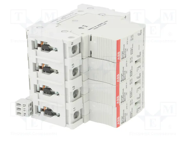 ABB Limitador de sobretensiones Tipo 2 3+N 40kA 275V AC