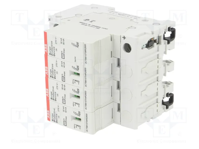 ABB Limitador de sobretensiones Tipo 2 3+N 40kA 275V AC