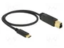 DeLOCK Cable USB Type-C a USB Type-B 10 Gbps 0,5 m