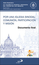 Por una Iglesia sinodal: comunión, participación y misión, Papa Francisco - SAN PABLO EDITORIAL