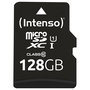 Intenso 3424491 Tarjeta MicroSDXC 128GB Clase 10 UHS-I U1 con Adaptador SD