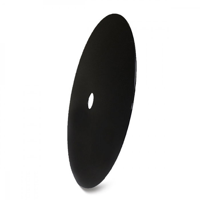 Disco Cóncavo Metálico Negro Ø40cm (Portalámparas No Incluido) [AM-CA502]