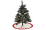 DKD Home Decor Base para Árbol de Navidad Poliéster Crema 90x90x2 cm