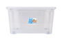Dem Caja Almacenaje C/Tapa 52L con Ruedas "Kira" 57 x 40 x 32 cm (4 Unidades)