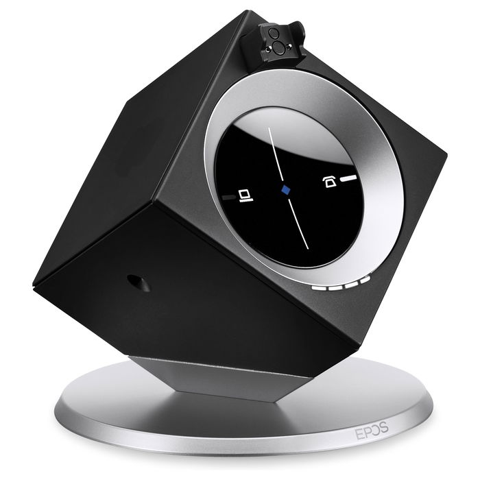 EPOS Impact DW Office ML Auriculares Diadema Inalámbricos DECT para Oficina y UC - Negro y Plata