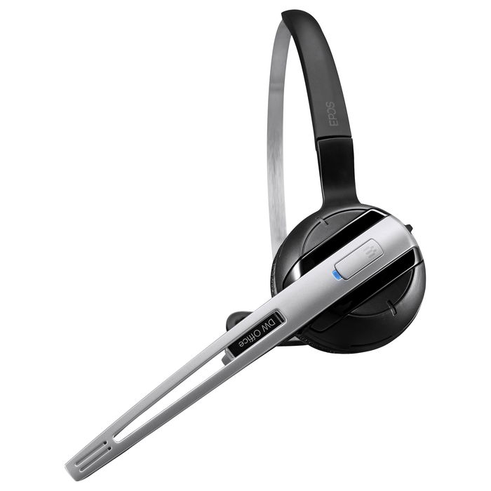 EPOS Impact DW Office ML Auriculares Diadema Inalámbricos DECT para Oficina y UC - Negro y Plata