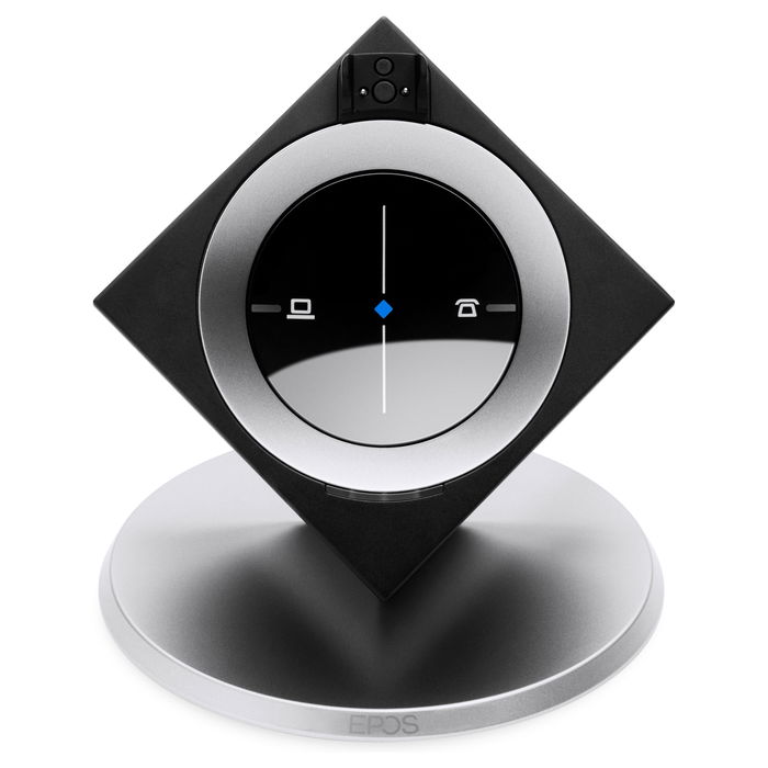 EPOS Impact DW Office ML Auriculares Diadema Inalámbricos DECT para Oficina y UC - Negro y Plata