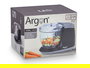 Argon Trituradora 2 Velocidades y 2 Cuchillas, 350W, Capacidad 400 ml, Dimensiones 20x14.5x13 cm, Color Gris/Negro/Plata/Transparente (Set de 6)