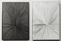 DKD Home Decor Cuadro Lienzo y Yeso Moderno 3D (Pack de 2)