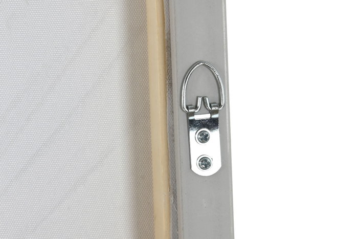 DKD Home Decor Cuadro Lienzo y Yeso Moderno 3D (Pack de 2)