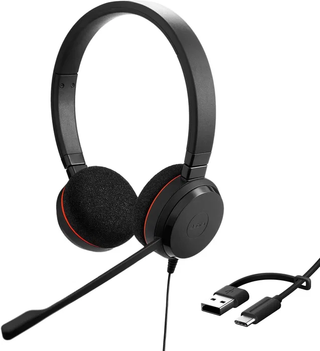Jabra Evolve 20 UC Stereo Negro USB-C/USB-A Jabra Evolve 20 UC Stereo Negro USB-C/USB-A