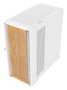 Veteni Woody VT-WOODY-01WH Torre PC White Middle Tower ATX Cristal Templado USB-C