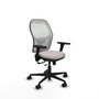 PIQUERAS Y CRESPO Silla de oficina Jorquera con mecanismo Sincro/Traslack, Blanco