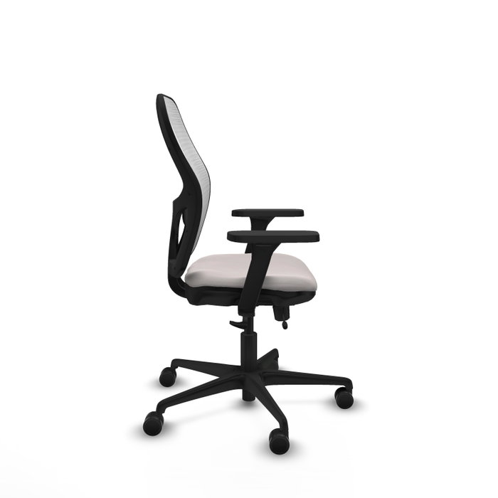 PIQUERAS Y CRESPO Silla de oficina Jorquera con mecanismo Sincro/Traslack, Blanco PIQUERAS Y CRESPO Silla de oficina Jorquera con mecanismo Sincro/Traslack, Blanco