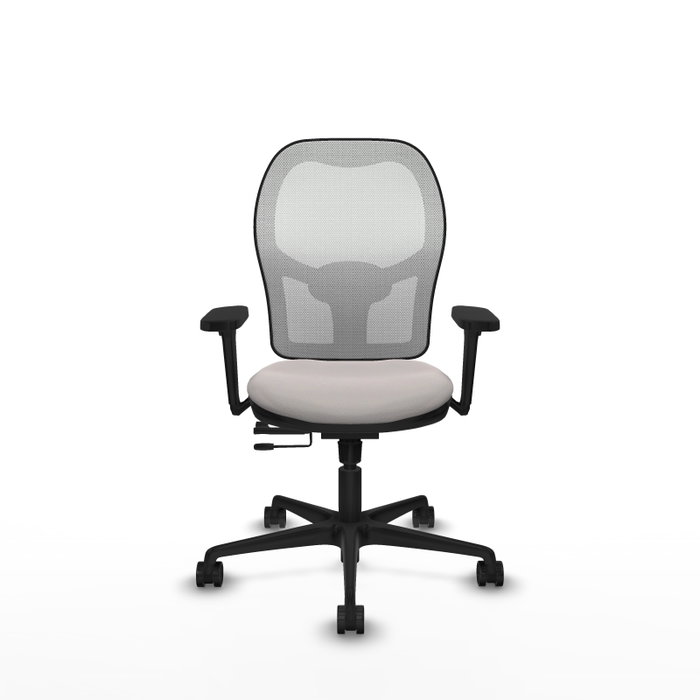 PIQUERAS Y CRESPO Silla de oficina Jorquera con mecanismo Sincro/Traslack, Blanco PIQUERAS Y CRESPO Silla de oficina Jorquera con mecanismo Sincro/Traslack, Blanco