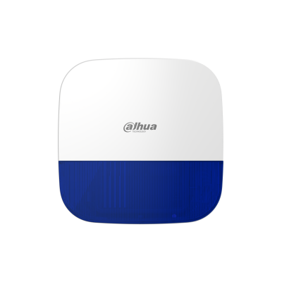 Dahua Sirena Exterior Inalámbrica DHI-ARA13-W2(868) Azul 110dB IP65 Batería 12V 868.6MHz Dahua Sirena Exterior Inalámbrica DHI-ARA13-W2(868) Azul 110dB IP65 Batería 12V 868.6MHz
