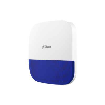 Dahua Sirena Exterior Inalámbrica DHI-ARA13-W2(868) Azul 110dB IP65 Batería 12V 868.6MHz Dahua Sirena Exterior Inalámbrica DHI-ARA13-W2(868) Azul 110dB IP65 Batería 12V 868.6MHz
