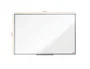 NOBO Pizarra blanca Essence de melamina con marco de aluminio 90x60 cm