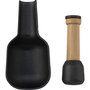 Zassenhaus Mortero de Especias de Hierro Fundido Negro Mate, 17,5 x 9 x 5,5 cm