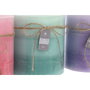 DKD Home Decor Vela de Cera Parafina 2300 g, 120 Horas, Surtido de Colores