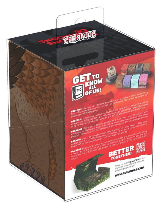 Squaroes Dungeons & Dragons™ Owlbear Deck Box Squaroes Dungeons & Dragons™ Owlbear Deck Box
