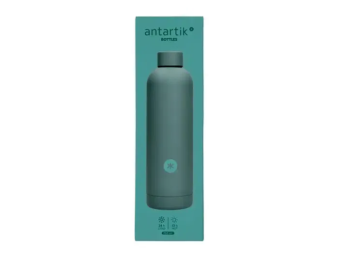Antartik Botella Portalíquidos Isotérmica Acero Inoxidable Libre de BPA Turquesa 750 ml