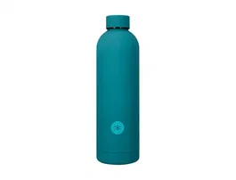 Antartik Botella Portalíquidos Isotérmica Acero Inoxidable Libre de BPA Turquesa 750 ml
