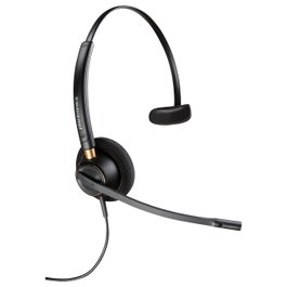 HP Poly EncorePro 510 Auriculares Monoaurales Alámbricos con Desconexión Rápida - Negro