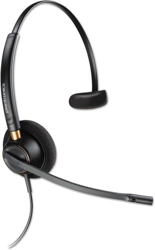 POLY EP 510 Auriculares Diadema Monoaural 783Q2AA con Micrófono Boom para Llamadas y Música, Compatible con Microsoft Teams, Windows y macOS POLY EP 510 Auriculares Diadema Monoaural 783Q2AA con Micrófono Boom para Llamadas y Música, Compatible con Microsoft Teams, Windows y macOS