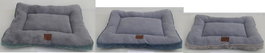 DKD Home Decor Cama para Mascota Gris Azul 70 x 8 x 85 cm Set de 3 (2 Unidades)