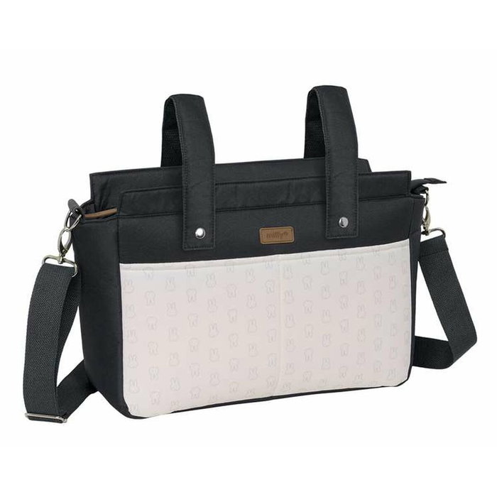 Safta Bolso Adaptable para Carrito de Bebé Miffy Mum Moon Reciclado y Repelente