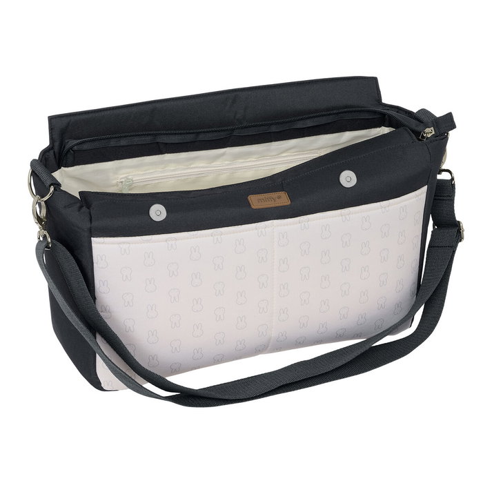 Safta Bolso Adaptable para Carrito de Bebé Miffy Mum Moon Reciclado y Repelente
