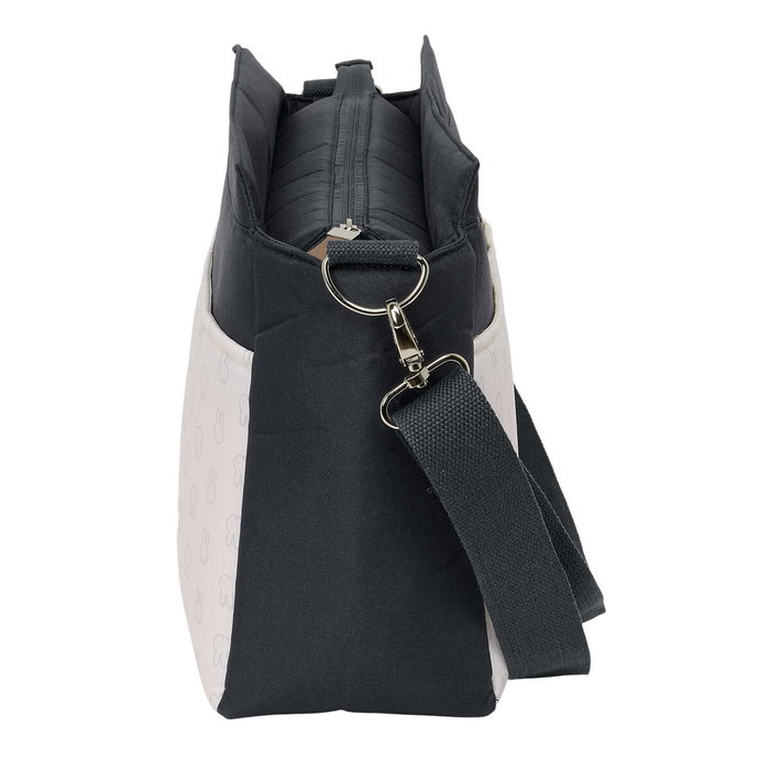 Safta Bolso Adaptable para Carrito de Bebé Miffy Mum Moon Reciclado y Repelente