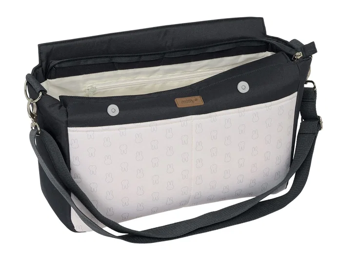 Safta Bolso Adaptable para Carrito de Bebé Miffy Mum Moon Reciclado y Repelente