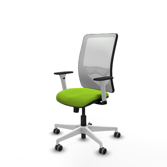 PIQUERAS Y CRESPO Silla de oficina Zulema con mecanismo Sincro, Pistacho y Blanco PIQUERAS Y CRESPO Silla de oficina Zulema con mecanismo Sincro, Pistacho y Blanco