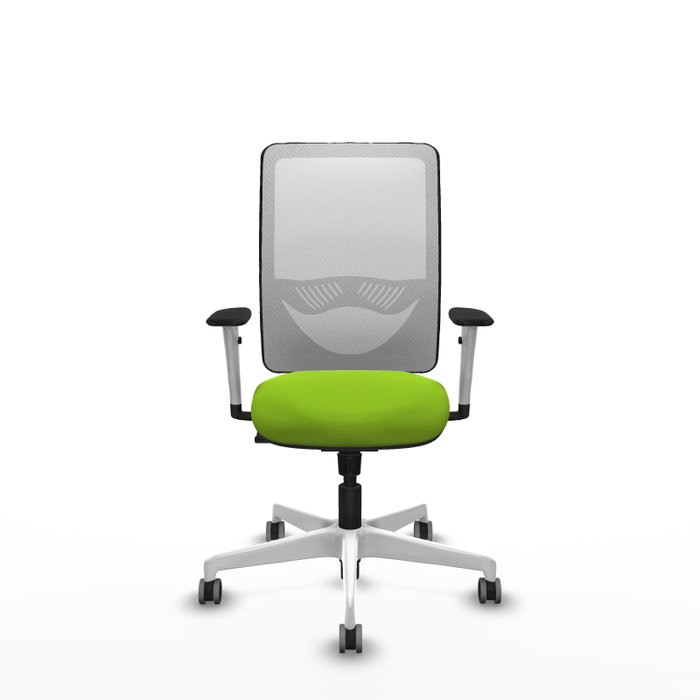 PIQUERAS Y CRESPO Silla de oficina Zulema con mecanismo Sincro, Pistacho y Blanco PIQUERAS Y CRESPO Silla de oficina Zulema con mecanismo Sincro, Pistacho y Blanco