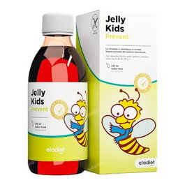 ELADIET Jelly Kids Prevent 250Ml Jarabe Sabor Fresa Defensas del Organismo