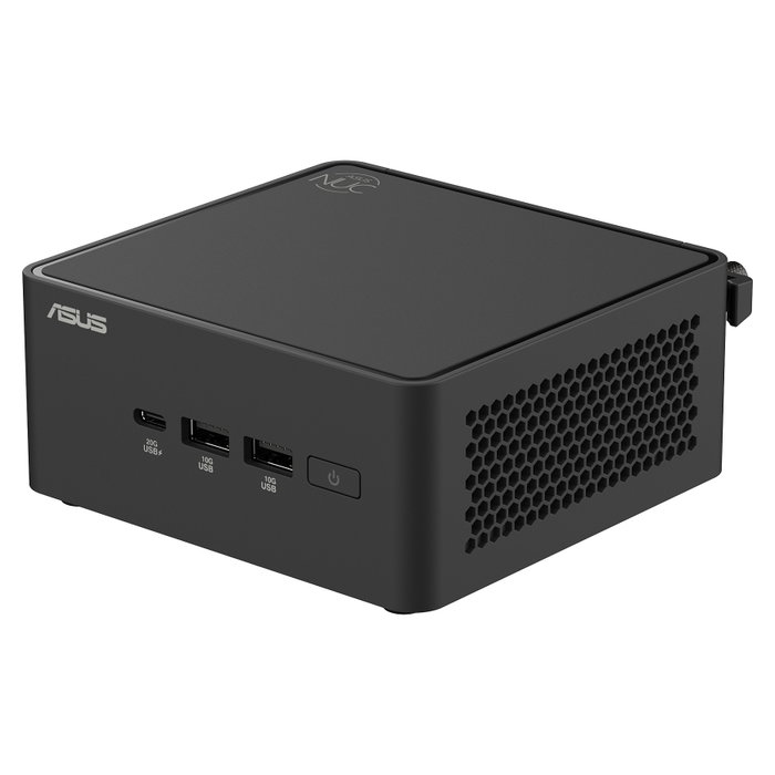 ASUS NUC 15 Pro Mini PC Barebone RNUC15CRHV700002 Intel Core Ultra 7 265H 16 Nucleos, Wi-Fi 7, DDR5, M.2 NVMe, Windows No Instalado