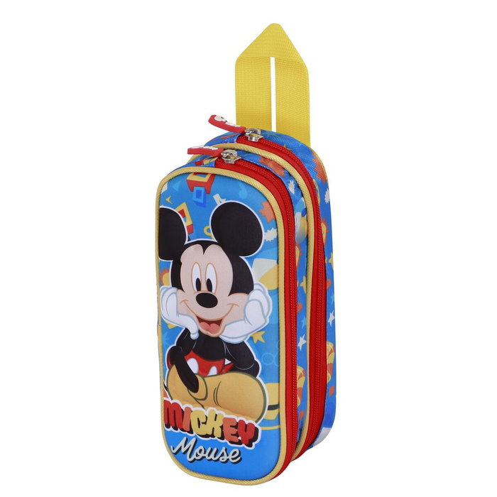 Karactermania Estuche Portatodo Doble 3D Mickey Mouse Azul Karactermania Estuche Portatodo Doble 3D Mickey Mouse Azul