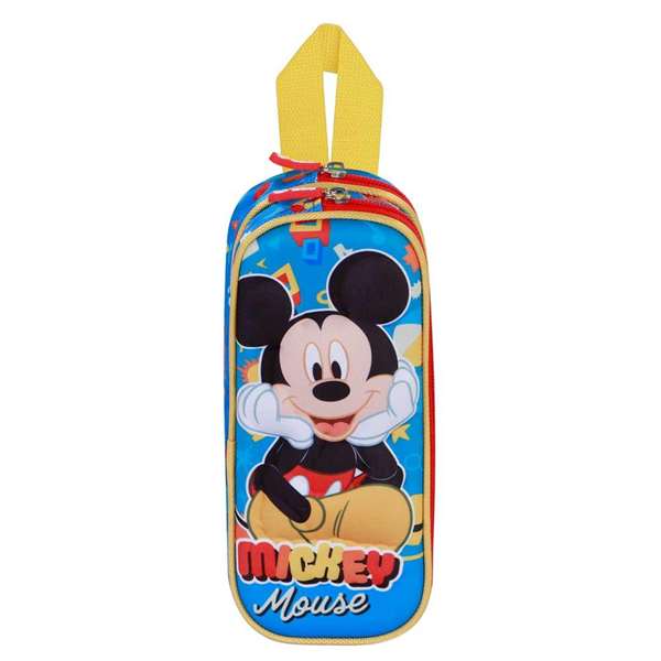 Karactermania Estuche Portatodo Doble 3D Mickey Mouse 22 x 8 x 9,5 cm