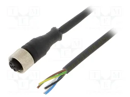 TELEMECANIQUE SENSORS Cable para sensores M12 hembra recto 15m