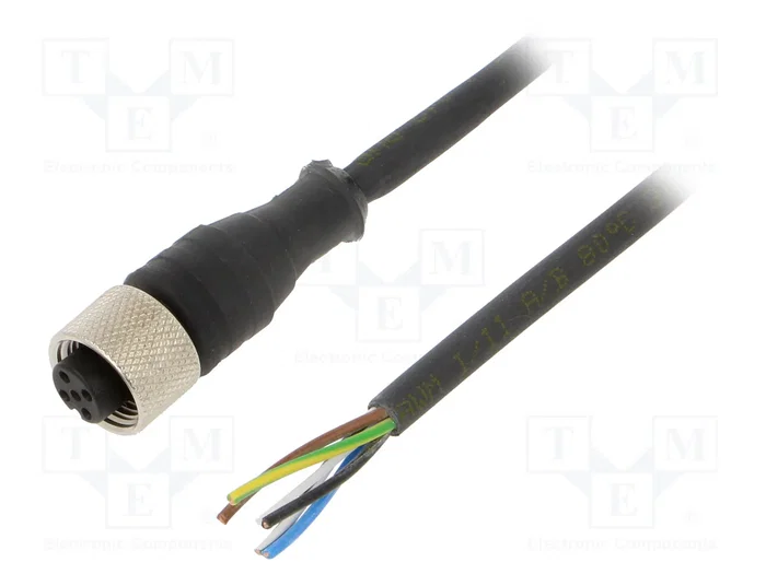 TELEMECANIQUE SENSORS Cable para sensores M12 hembra recto 15m TELEMECANIQUE SENSORS Cable para sensores M12 hembra recto 15m