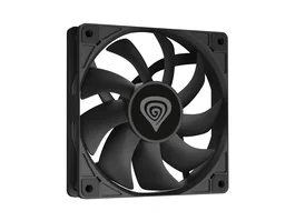 GENESIS Oxal 120 Ventilador para Caja de PC 120 mm, 1300 RPM, 46.1 CFM, 22.1 dB, 3 Pines, Negro, 1 Unidad