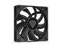 GENESIS Oxal 120 Ventilador para Caja de PC 120 mm, 1300 RPM, 46.1 CFM, 22.1 dB, 3 Pines, Negro, 1 Unidad